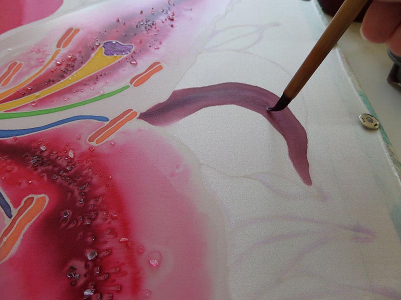 Vodič za slikanje na svili