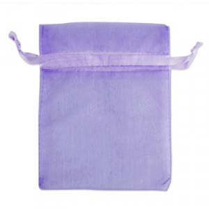 13 x 18 cm vrecica od sifona,  lila