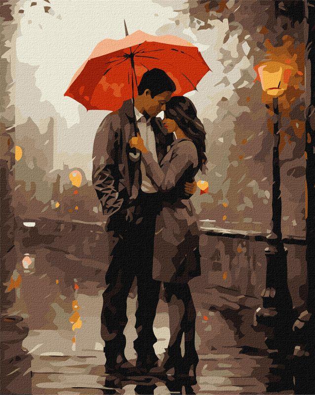 40x50cm Ljubav na kiši