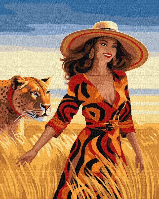 40x50cm Šetnja poljem 