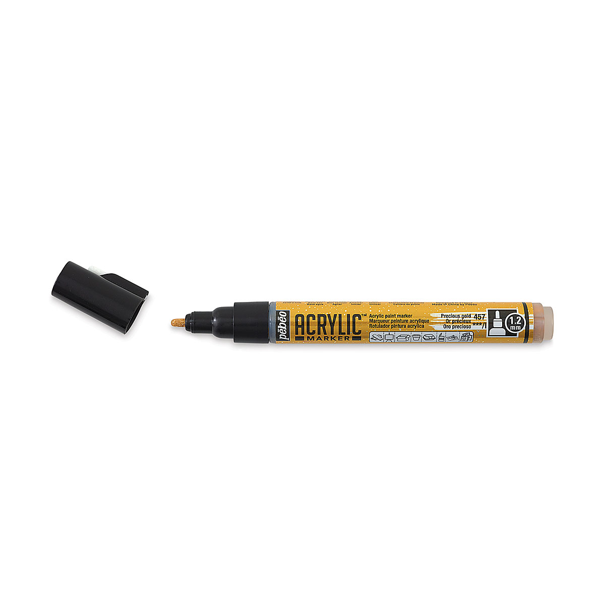 ACRYLIC MARKER 1,2 MM  GOLD