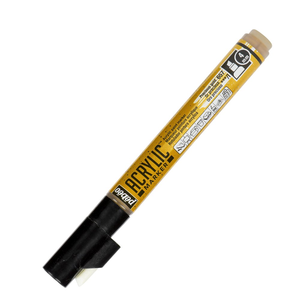 ACRYLIC MARKER 4MM GOLD