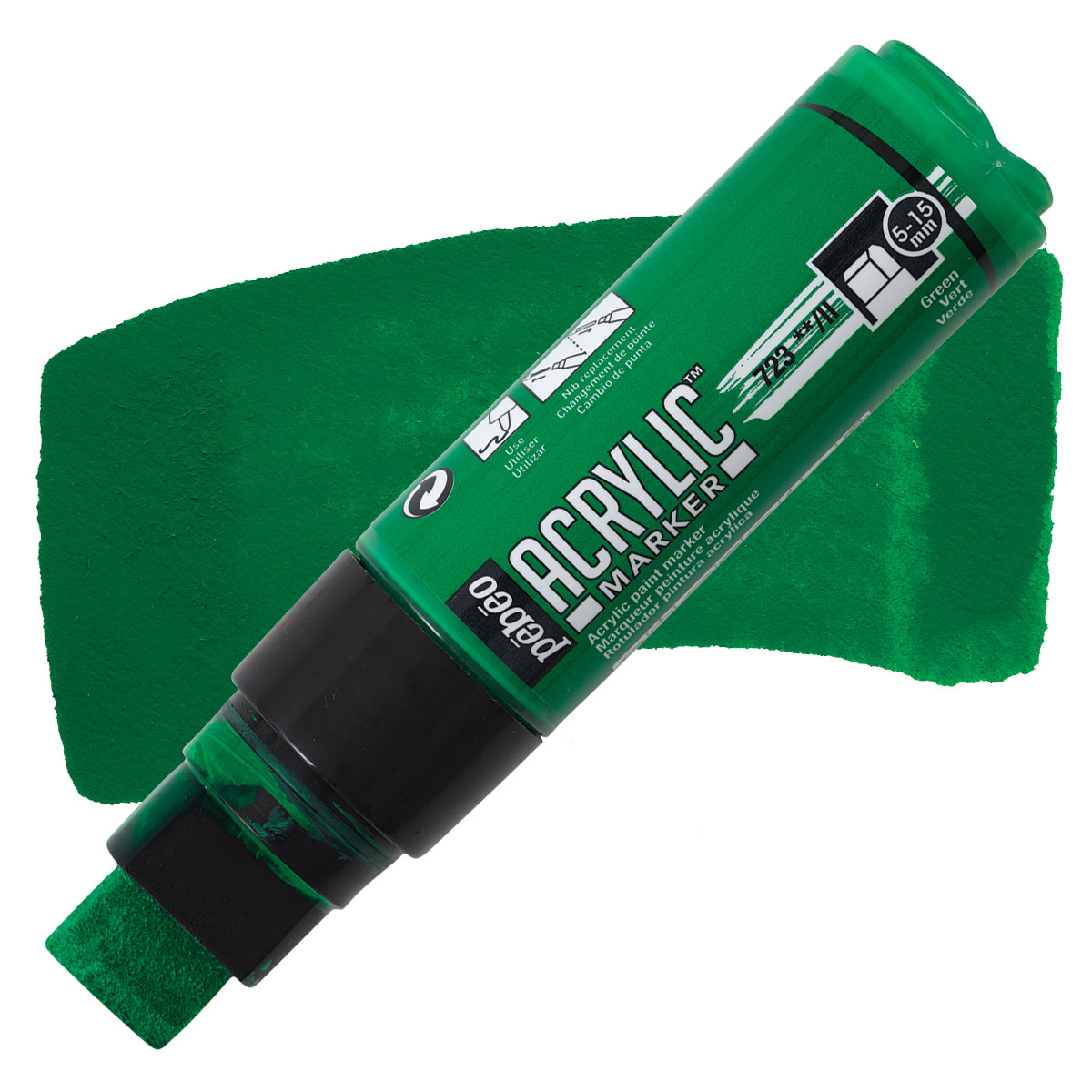 ACRYLIC MARKER 5-15MM  GREEN