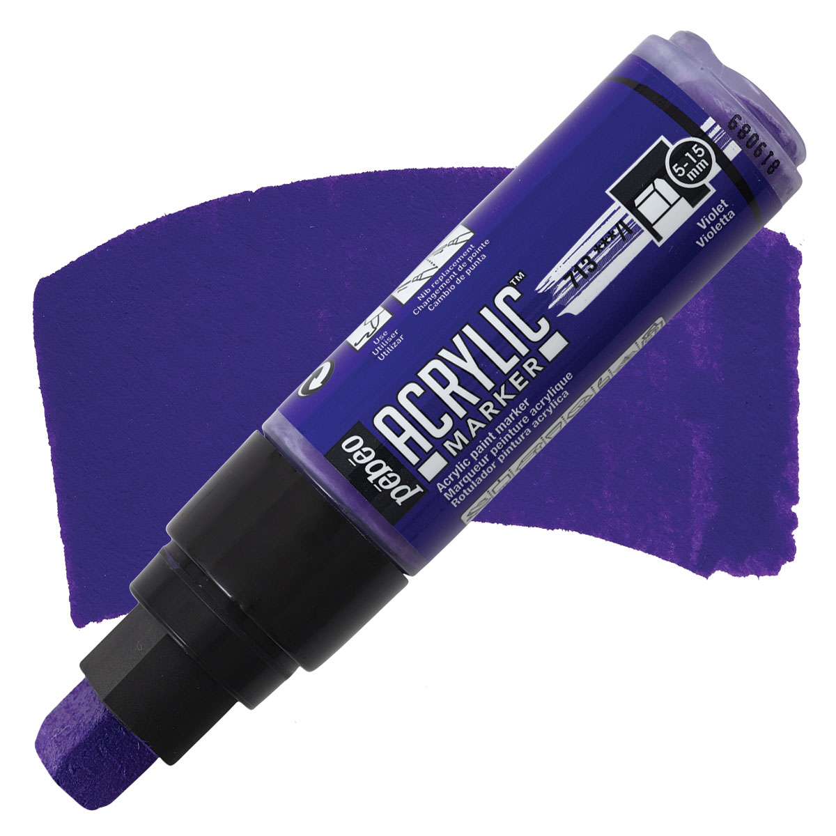 ACRYLIC MARKER 5-15MM VIOLET
