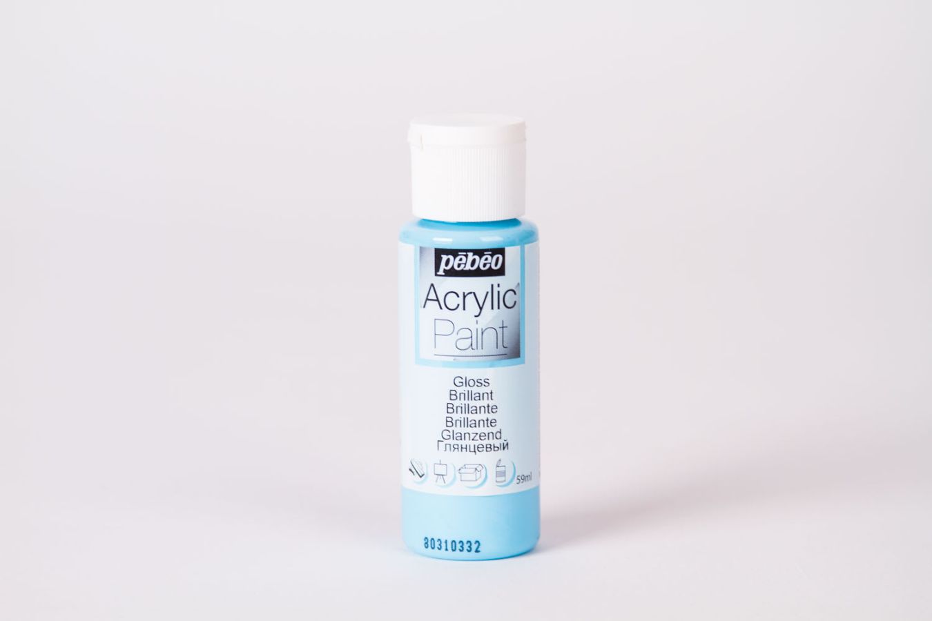 ACRYLIC PAINT 59ML GLOSS ISLAND BLUE