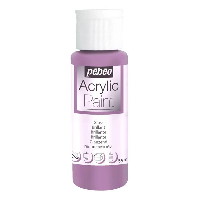 ACRYLIC  PAINT 59ML GLOSS- PURPLE