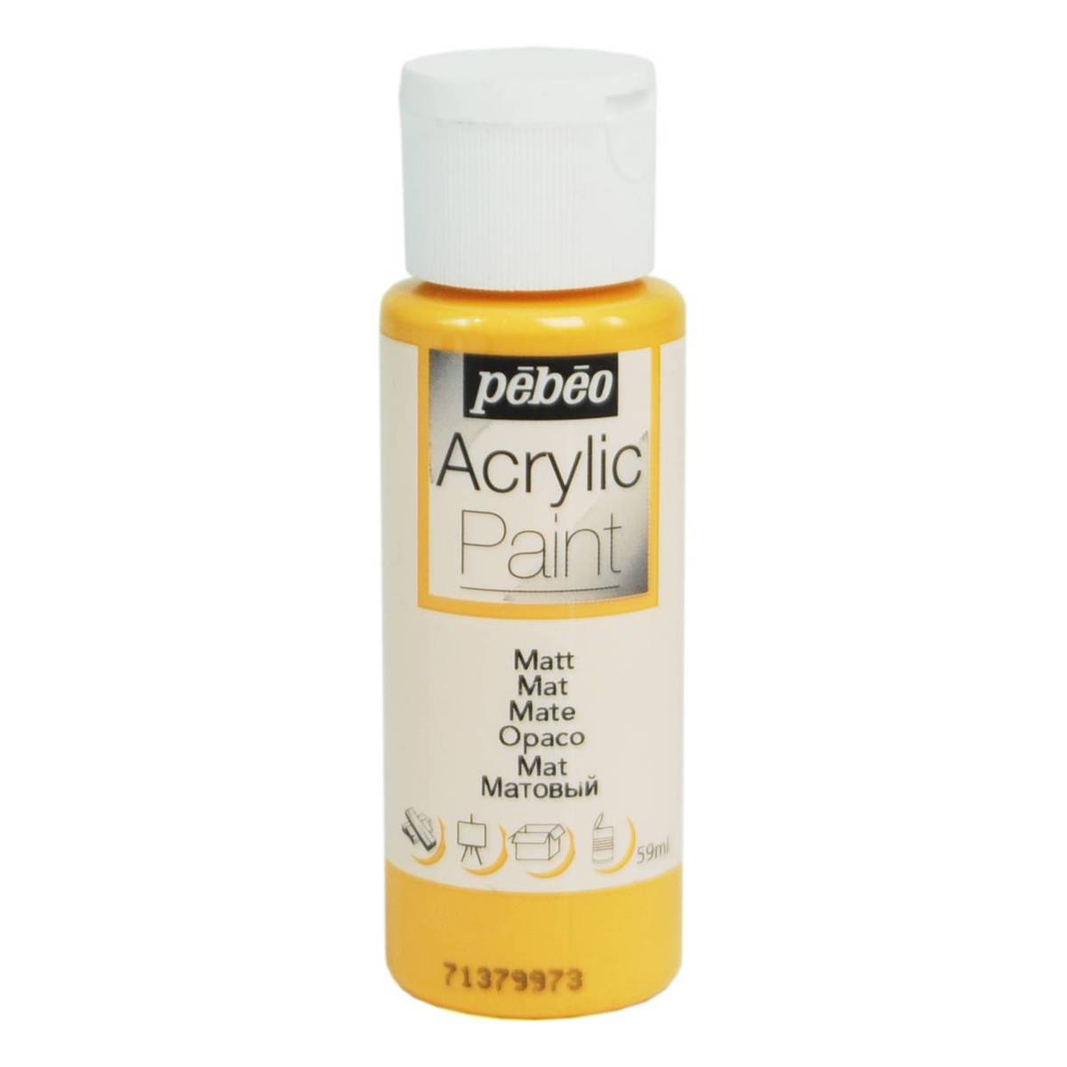 ACRYLIC PAINT 59ML MATT- APRICOT