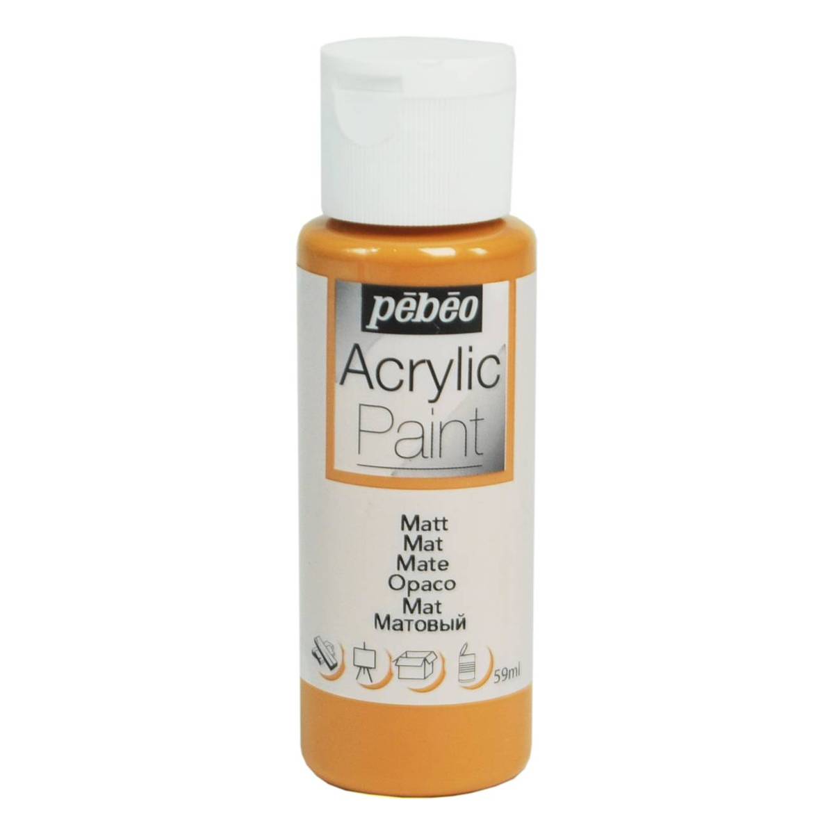 ACRYLIC PAINT 59ML MATT- CARAMEL