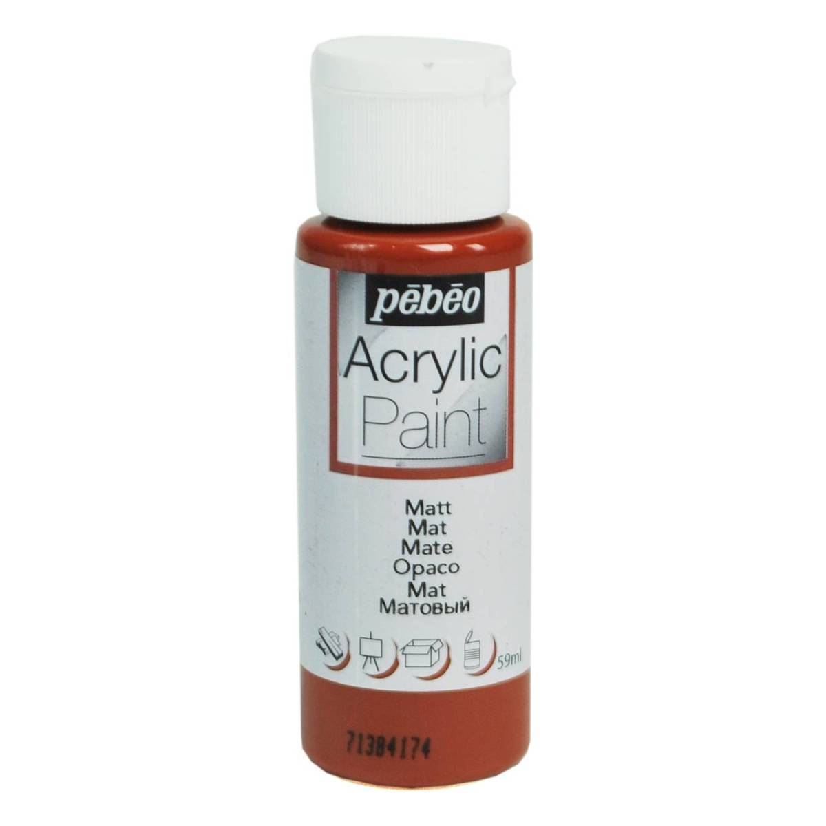 ACRYLIC PAINT 59ML MATT- CHESNUT