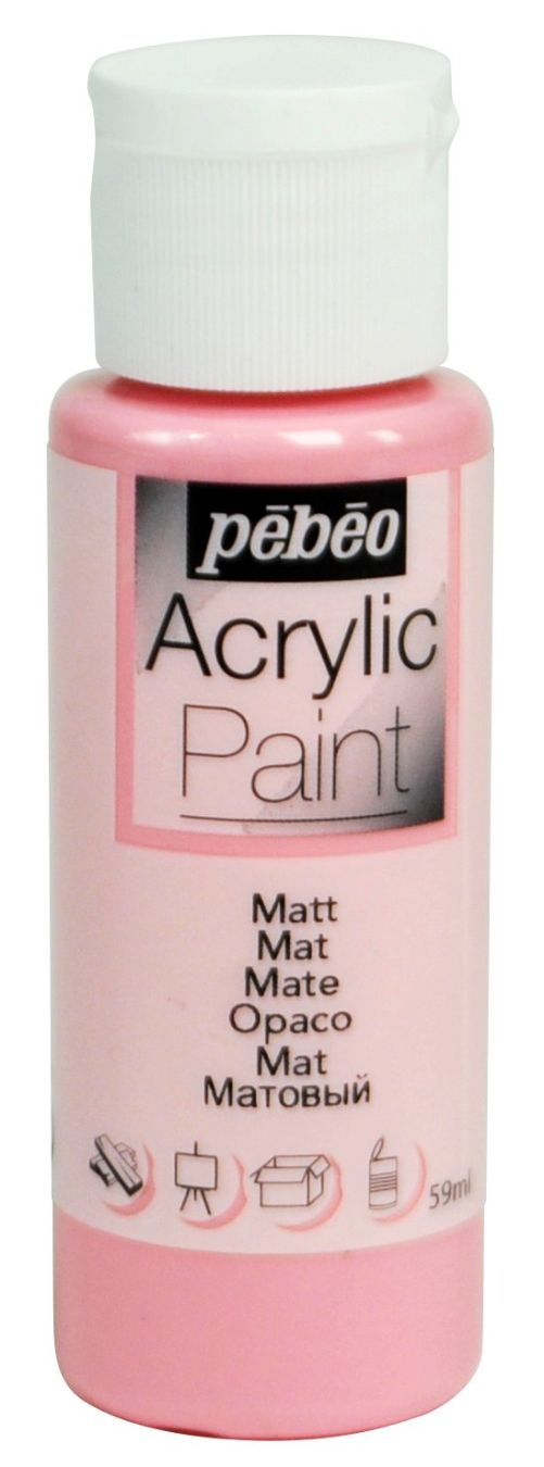 ACRYLIC PAINT 59ML MATT-PINK