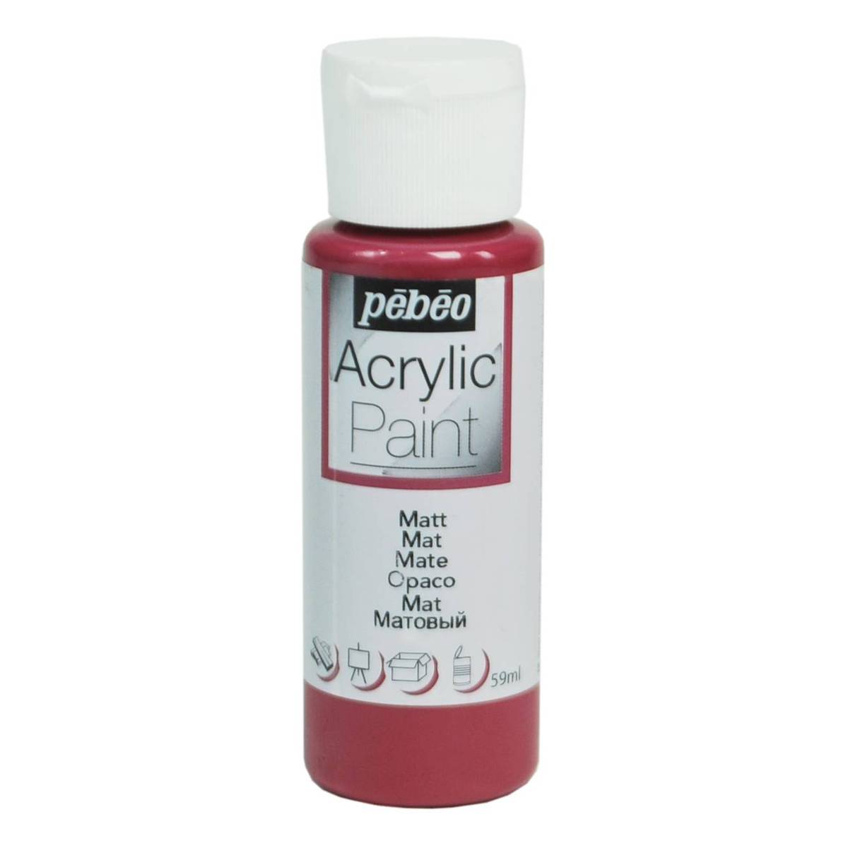 ACRYLIC PAINT 59ML MATT- PLUM