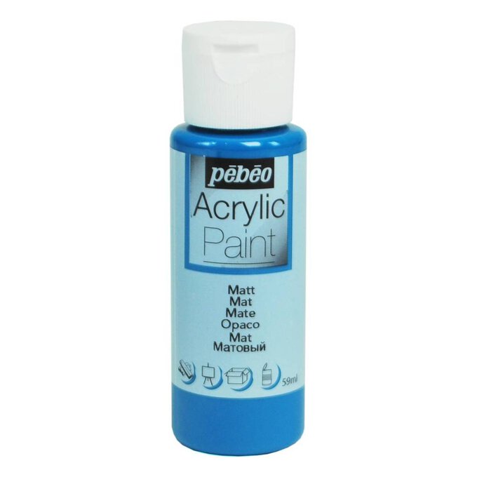 ACRYLIC PAINT 59ML MATT- TEAL 