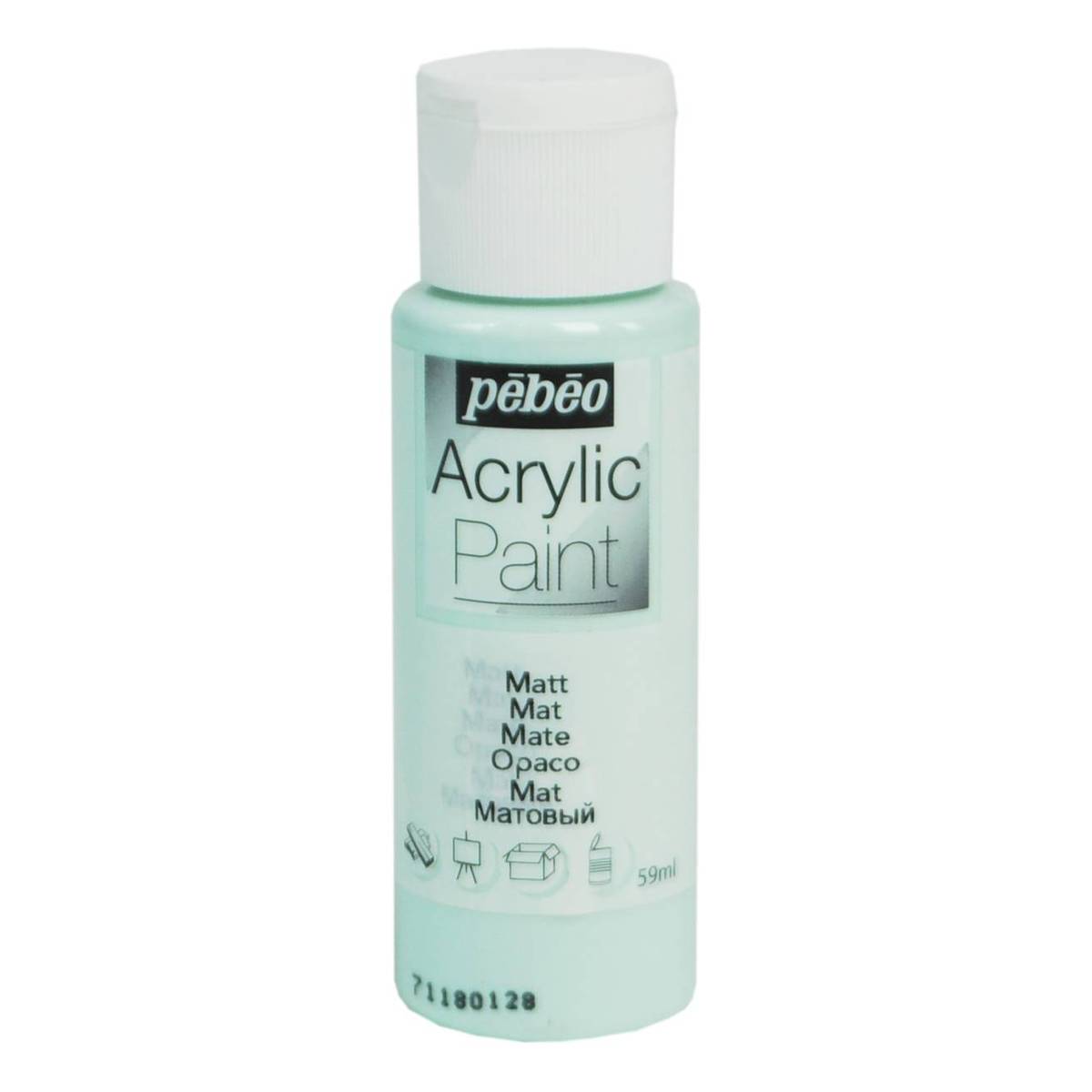 ACRYLIC PAINT 59ML MATT -WATER GREN