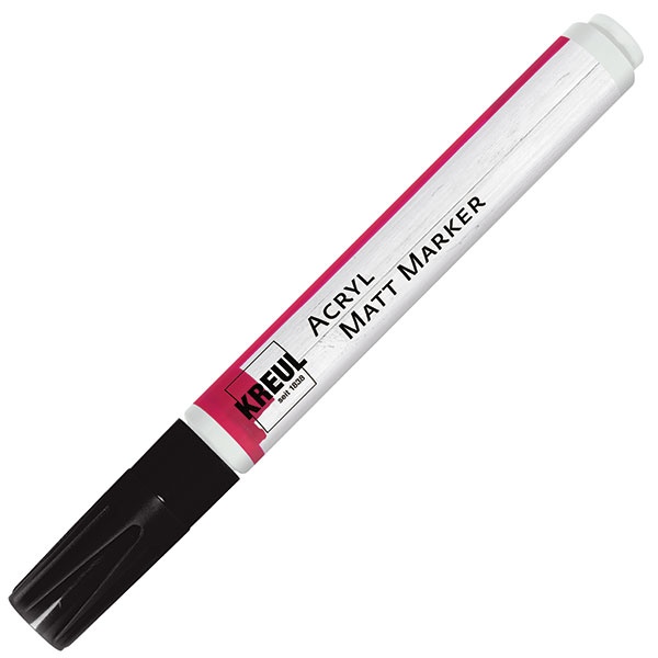 Akrilni mat marker crni