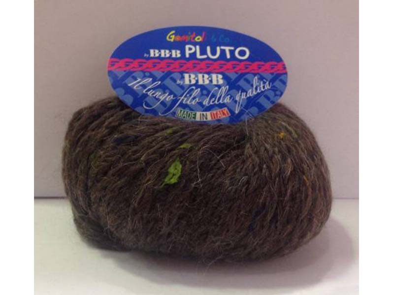 BBB Pluto – Braon 77% vuna, 20% moher, 3% viskoza