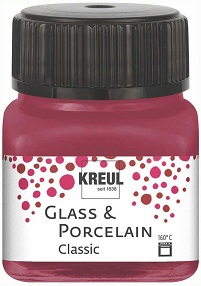 Boja za staklo i porcelan 20 ml 