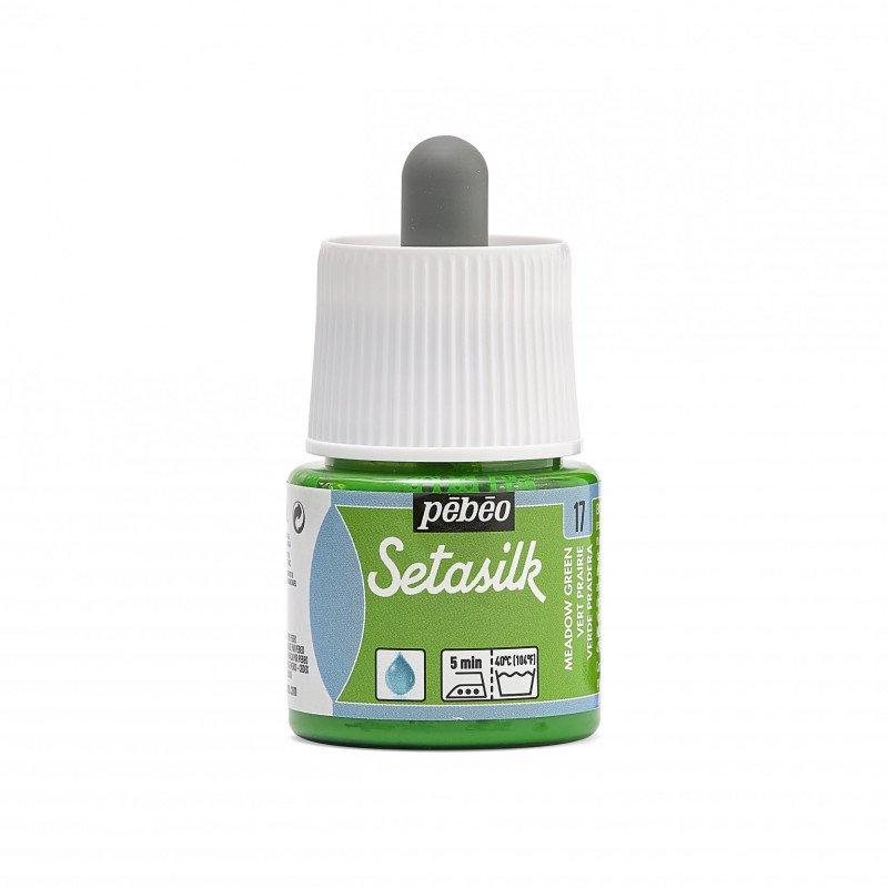 Boja za svilu Setasilk - Zelena (17 - meadow green)