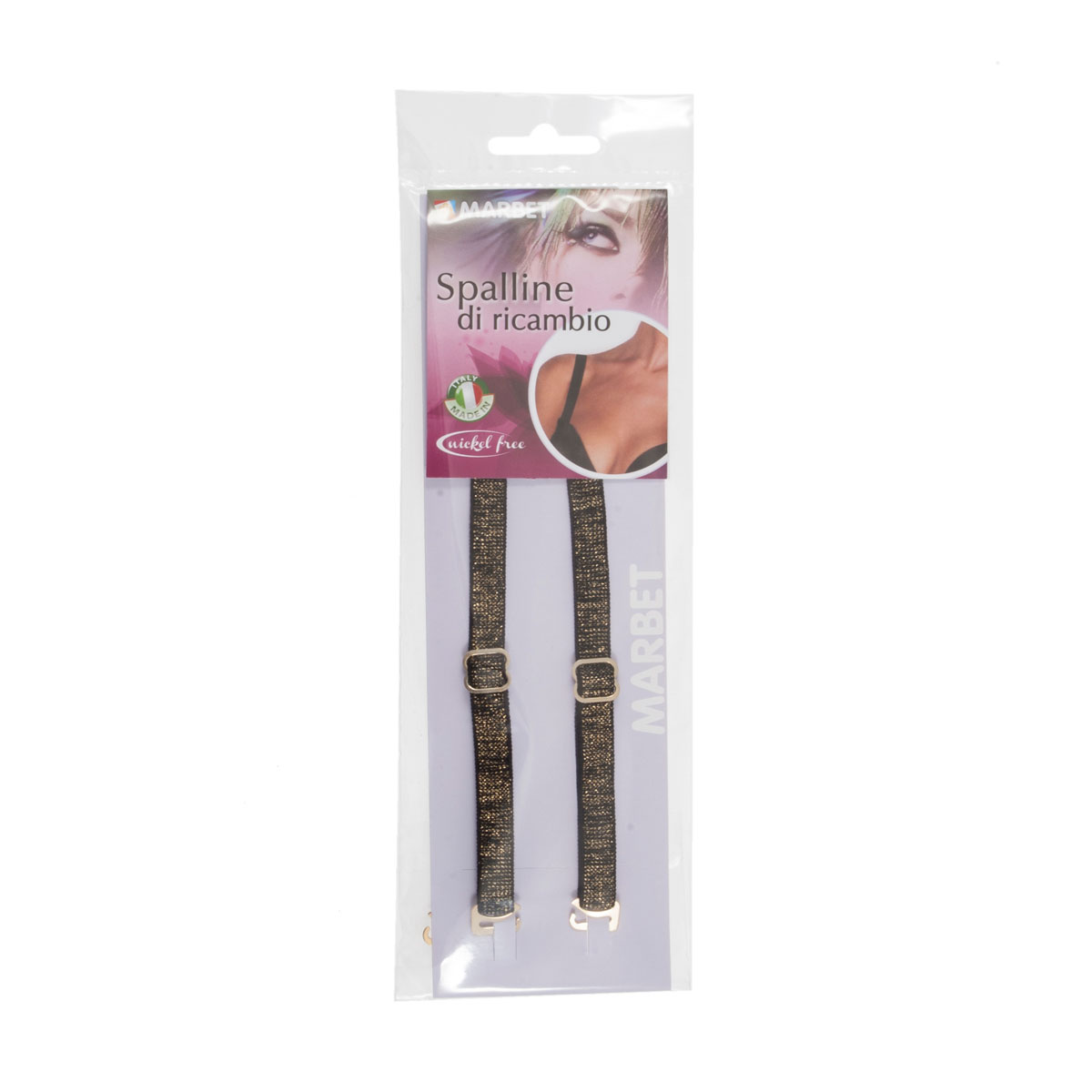 BRETELE 45cm CRNO-ZLATNE