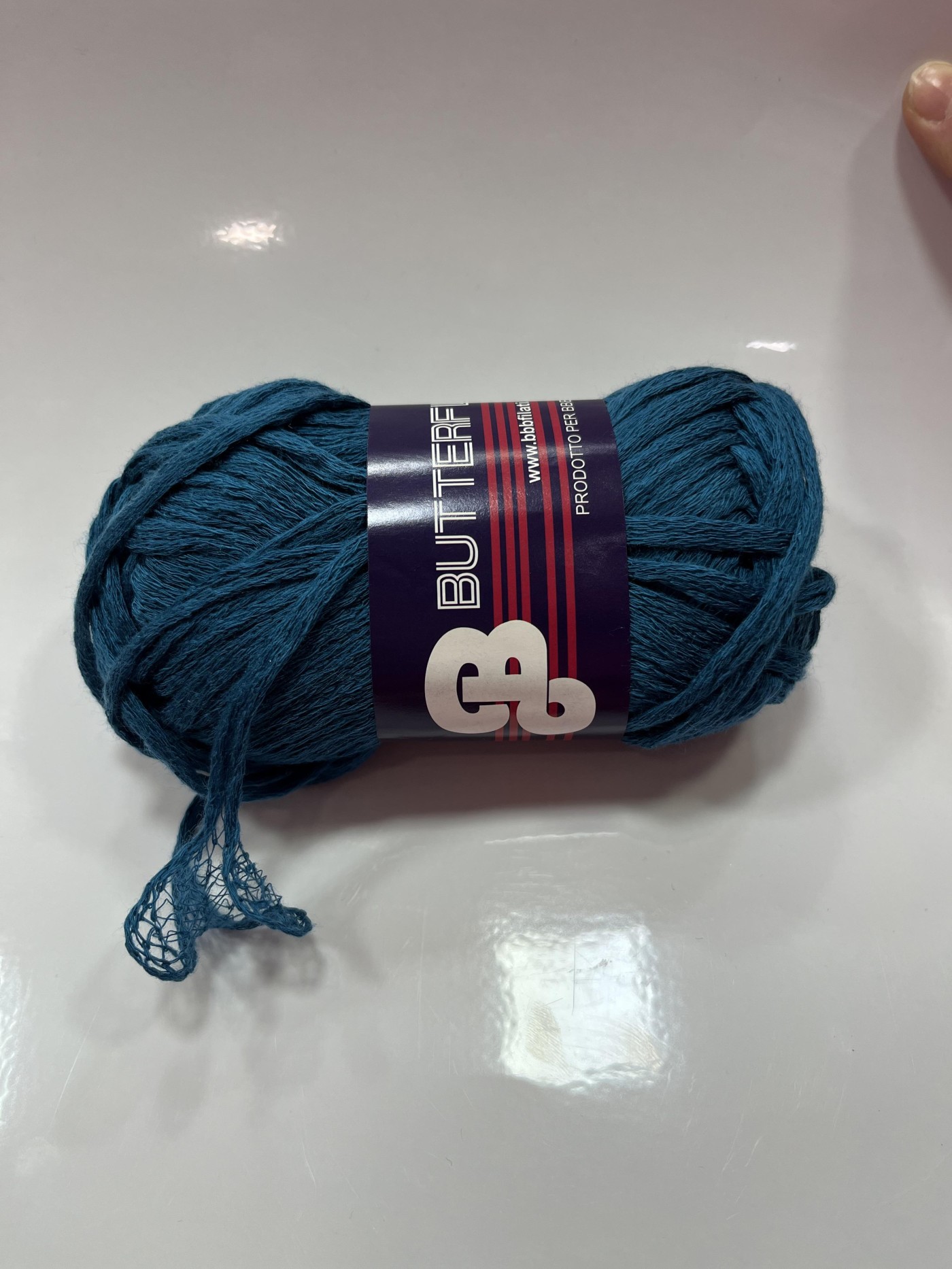 Butterfly trakasta vunica - tirkizna (br. 7441)