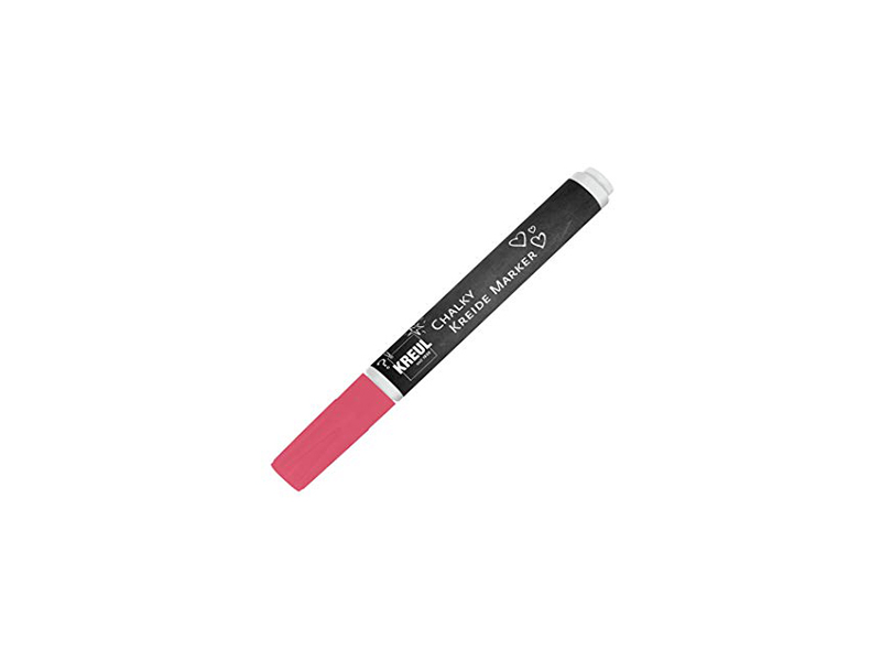 Chalky marker -cozy red