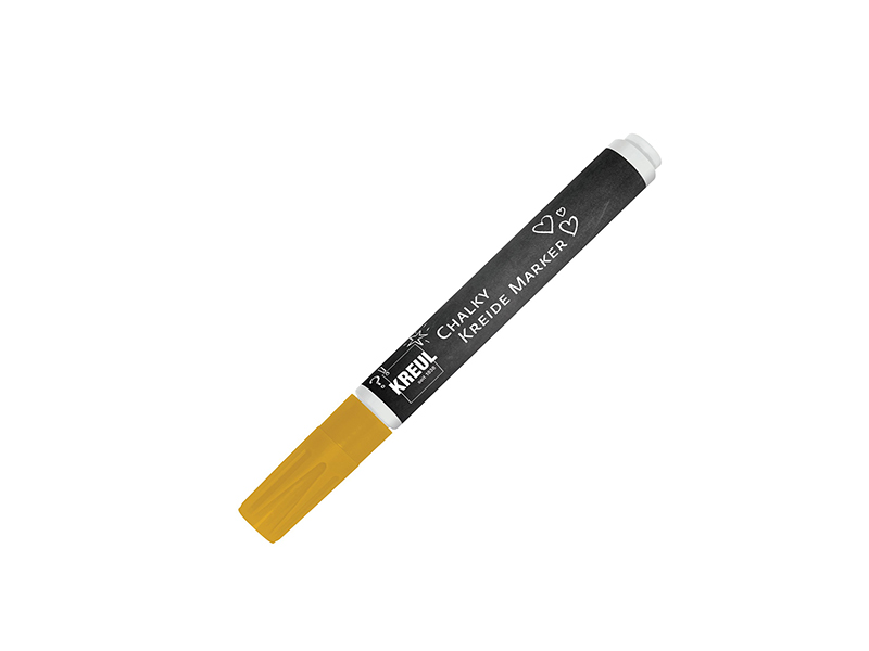 Chalky marker-golden glow