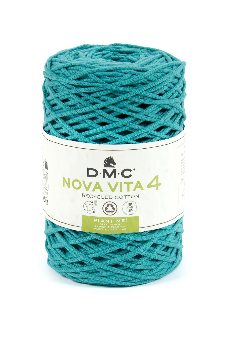COTON RECYCLE NOVA VITA 4MM 250G/200M  80% RECIKLIRANI PAMUK, 20% POLYESTER