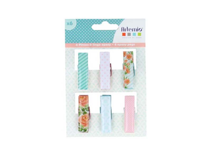 DEKORATIVNE ŠTIPALJKE 6 komada