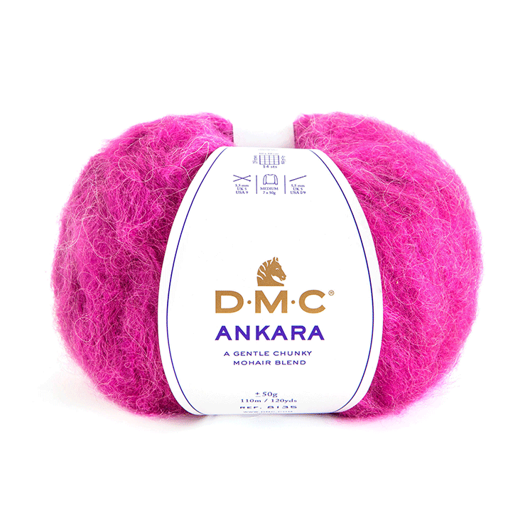 DMC ANKARA 50G/110M 70% ACRYLIC, 30% MOHAIR              