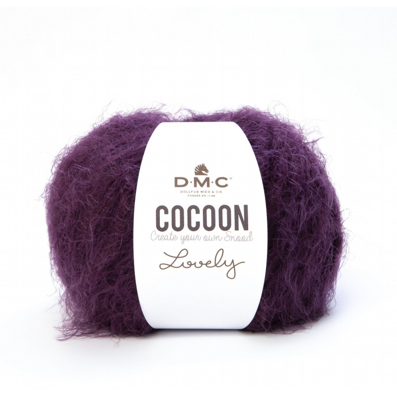 DMC  COCOON LOVELY -BORDO 100GR 