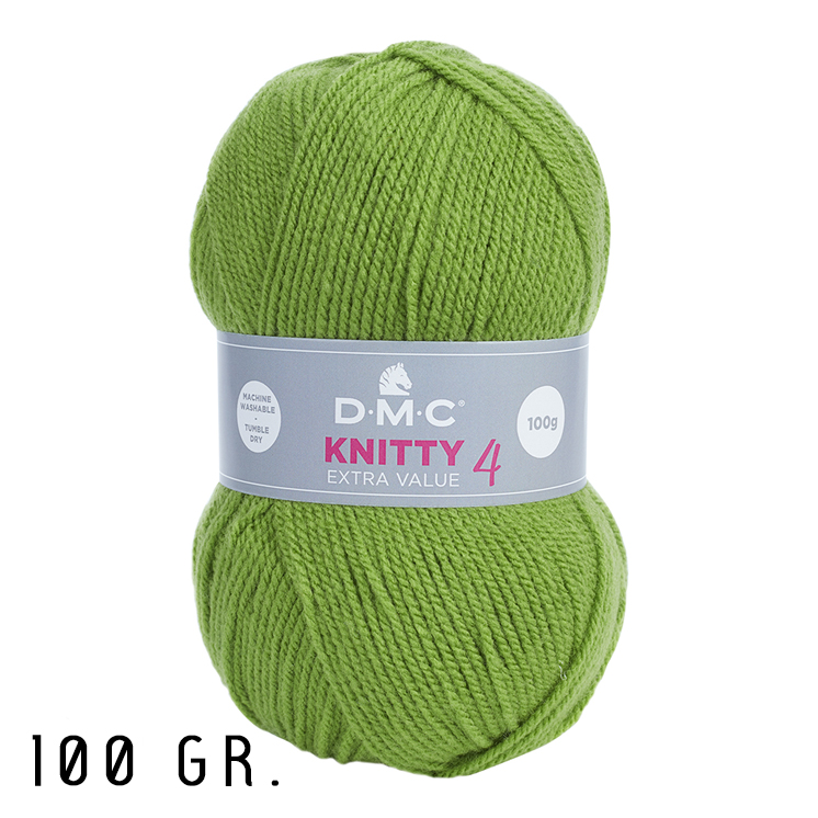  DMC KNITTY4 ZELENA 100gr, dužina 280m            