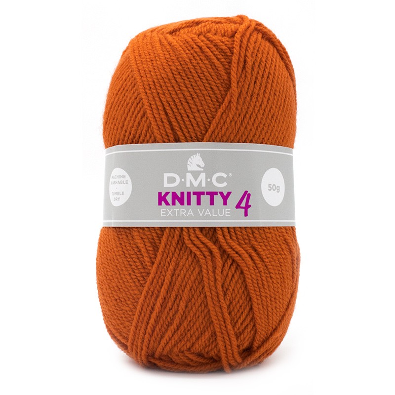 DMC KNITTY4 NARANDZASTA 100gr, dužina 280m 