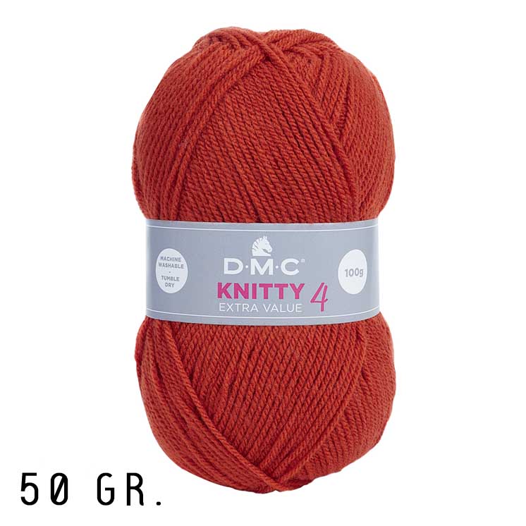 DMC KNITTY4 NARANDZASTA 100gr, dužina 280m    