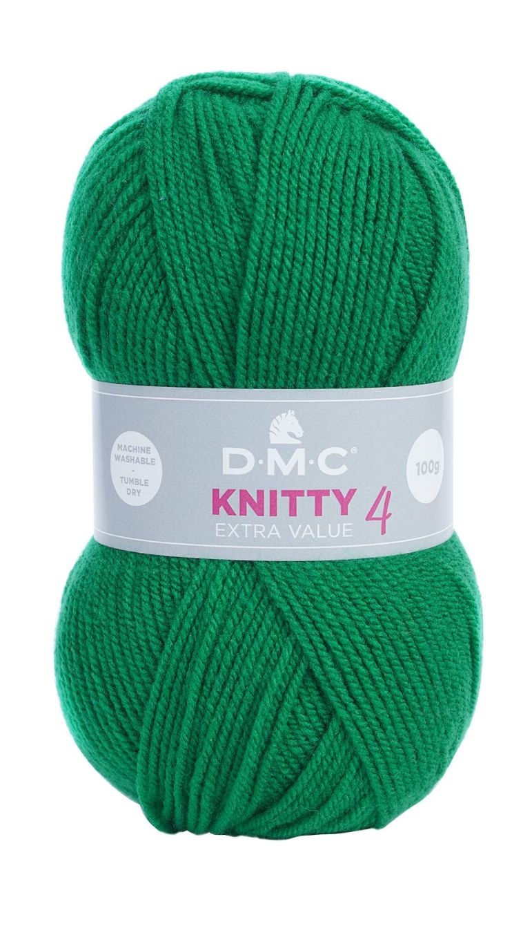 DMC KNITTY4 ZELENA 100gr, dužina 280m  