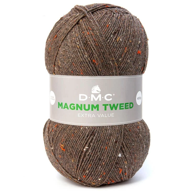 DMC MAGNUM TWEED-T.BRAON 400GR