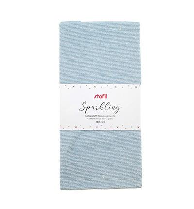 fabric sparkling 50x65cm l. blue