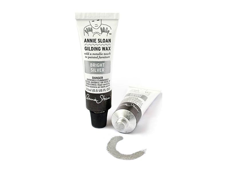 Gilding wax 15ml BRIGHT SILVER