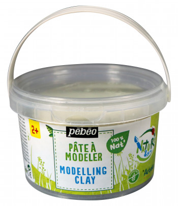 GLINA ZA MODELOVANJE  4X90G (BELA,ŽUTA,PLAVA I SIVA)