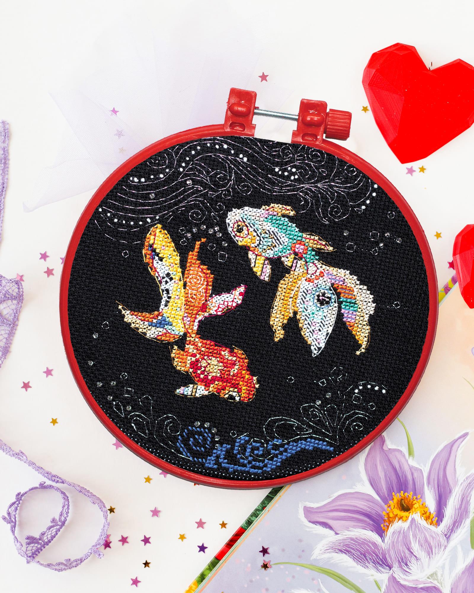 Goblen set sa obručem - U nežnim talasima