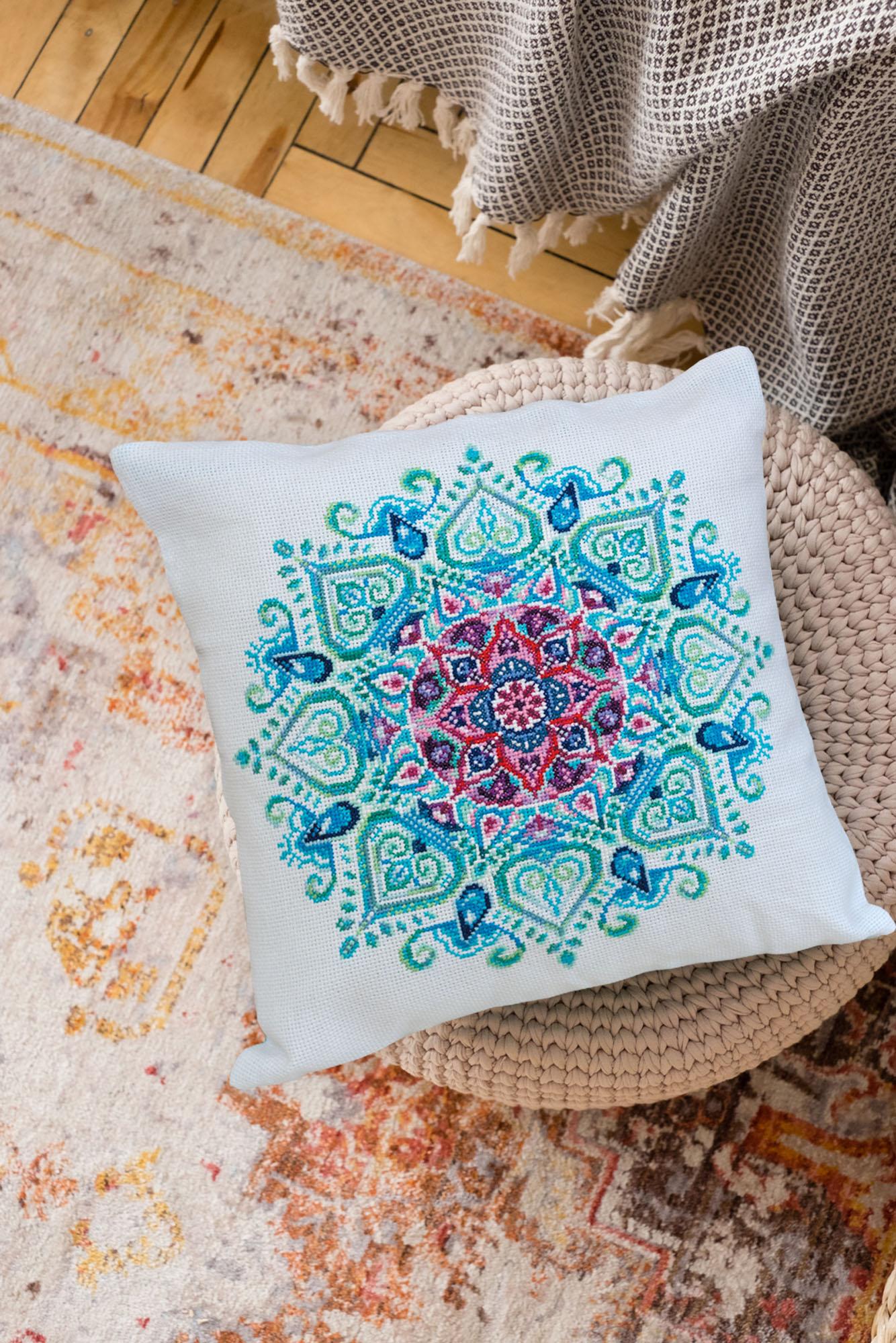 Goblen set za jastučnicu - Mandala