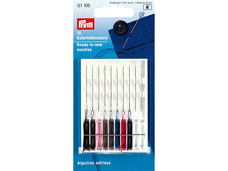 Set igala sa provučenim koncima za šivenje - 10kom