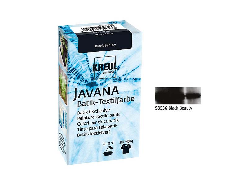 JAVANA BATIK BOJA  DYE  BLACK BEAUTY