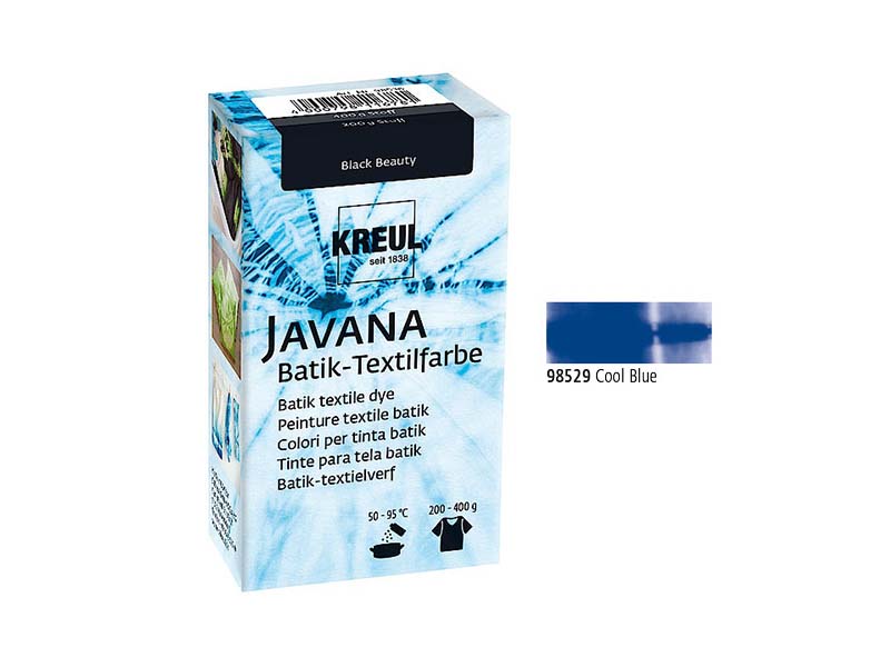 JAVANA BATIK BOJA  DYE COOL BLUE