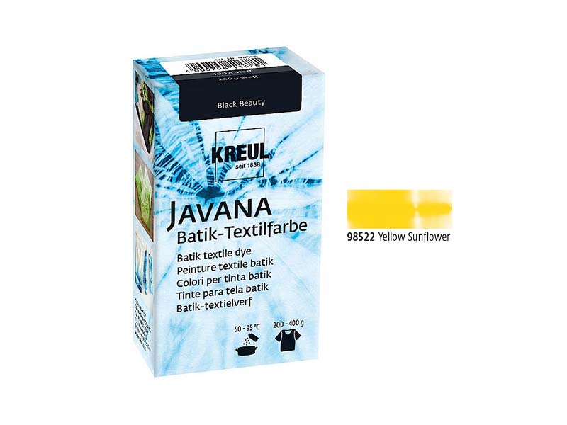Javana batik boja dye Yellow Sunflower 70 g
