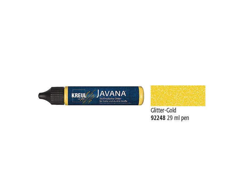JAVANA GLITTER LINER GOLD 