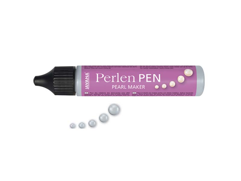 JAVANA PERLEN LINER SILVER