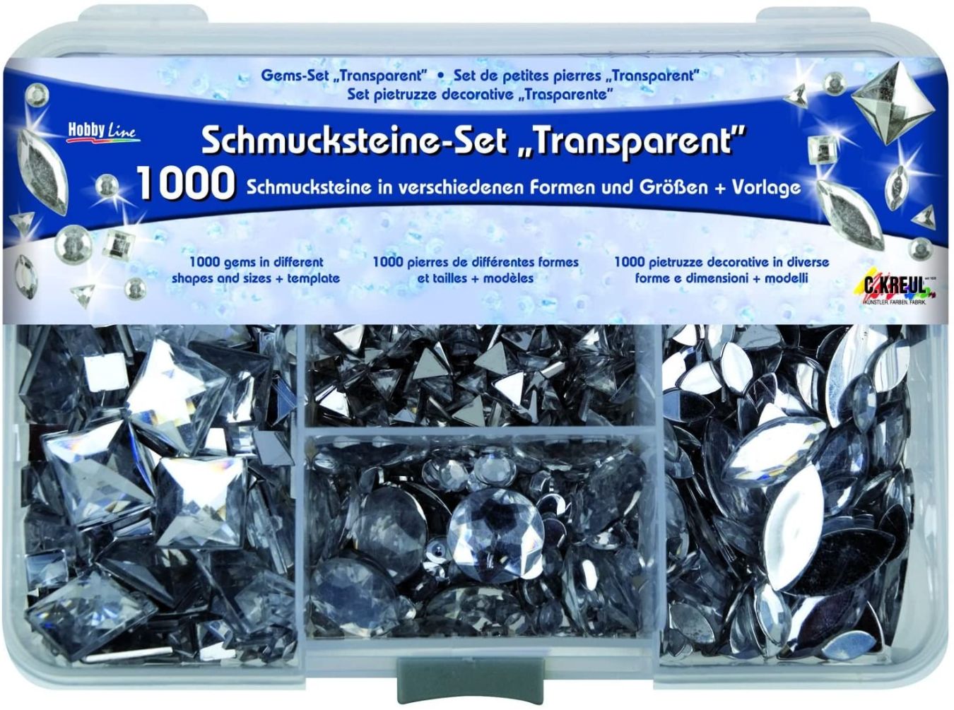Kreativni set od 1000 delova Transparent 