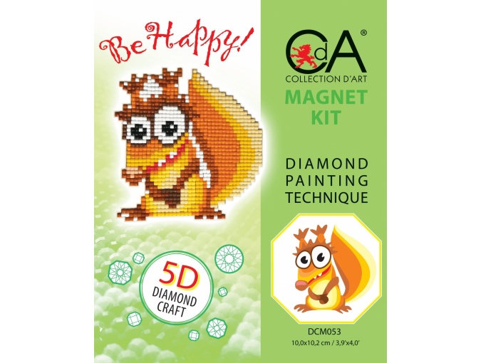 KREATIVNI SET SA PERLICAMA-MAGNETNI, 10cm x 10.2cm