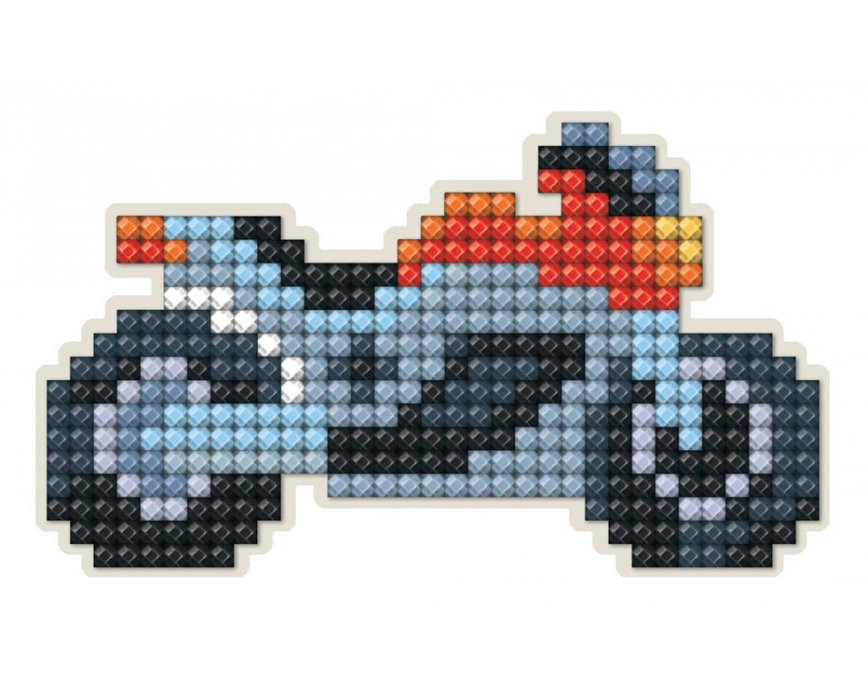 Kreativni set  sa perlicama -magnetni 8,5x5cm