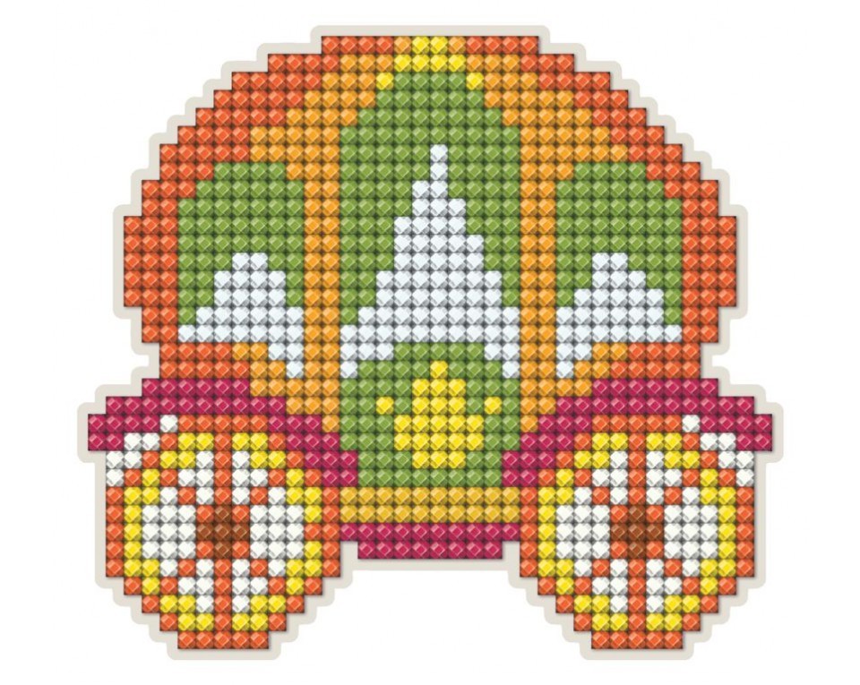 Kreativni set  sa perlicama -magnetni 9.8x8.8 cm