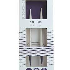 KRUŽNE IGLE ZA PLETENJE ERGONOMICS  6mm / 80cm